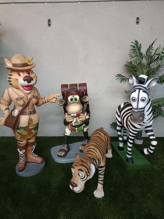 FIBERGLASS PROPS & STATUES