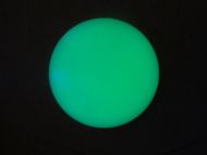Glow in the dark marker domes.
