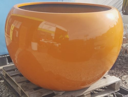 Lightweight Outdoor Ball Planter in Bright / Gloss Colours - 4 Sizes